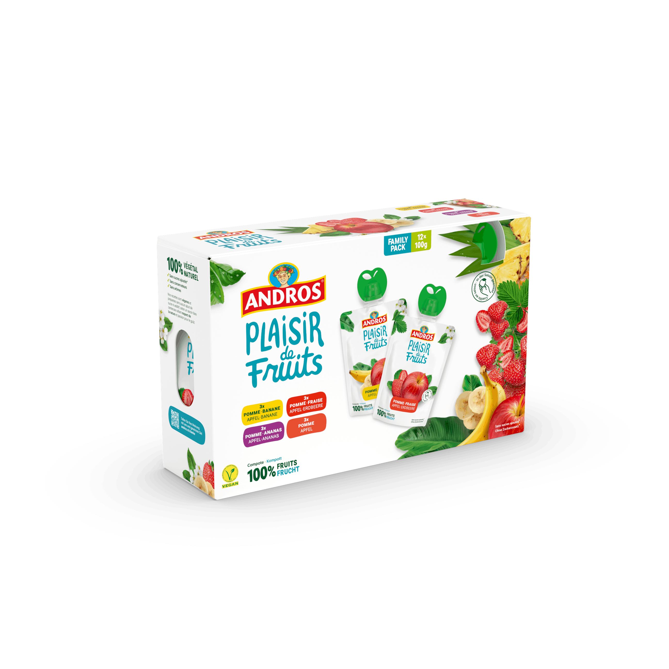 Compote Pockets plusieurs saveurs